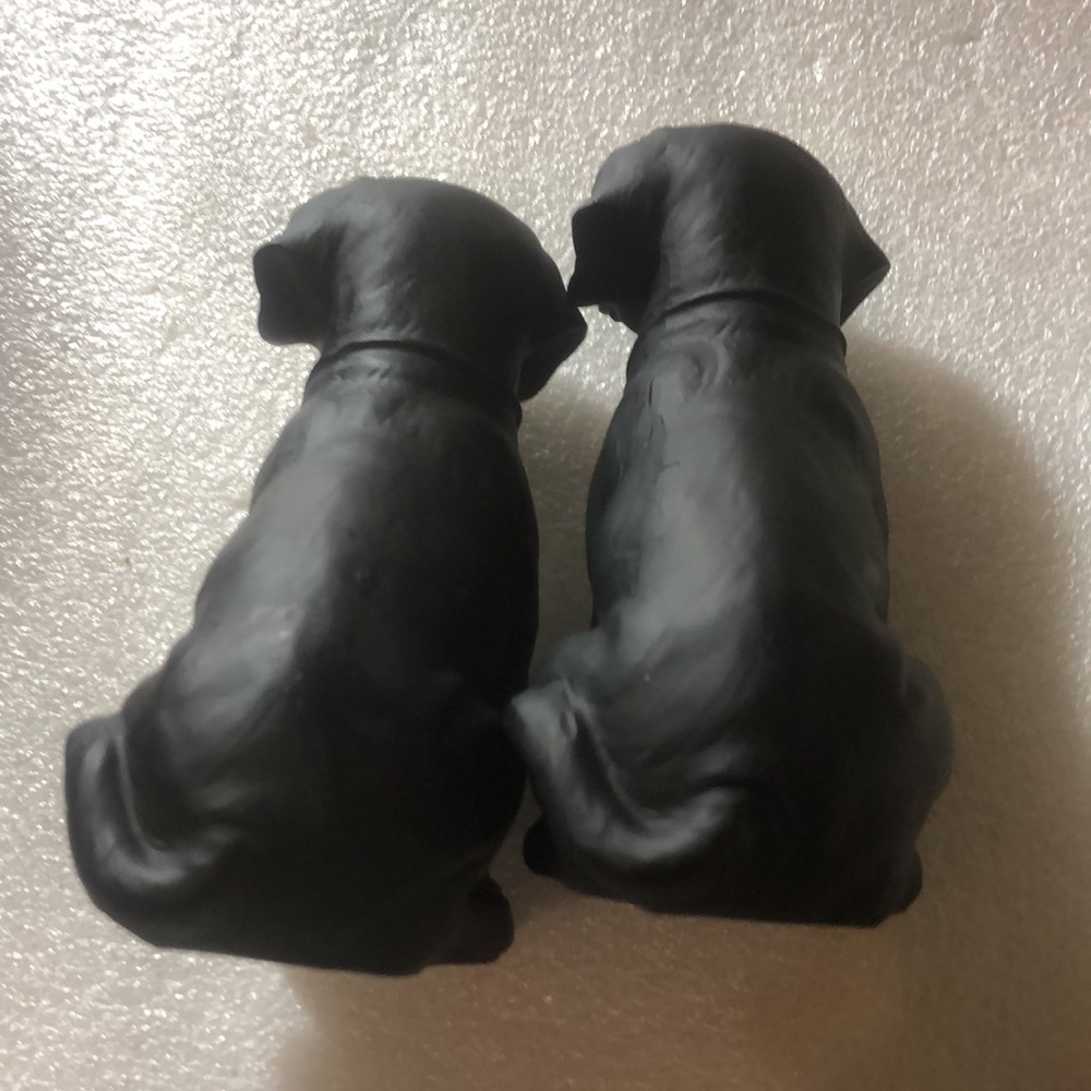Black Welcome dogs -sets of 2 - Picture 16 of 16